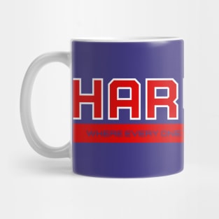 Harverd - Where Every One Thinks They're A Genius - Funny Design Mug